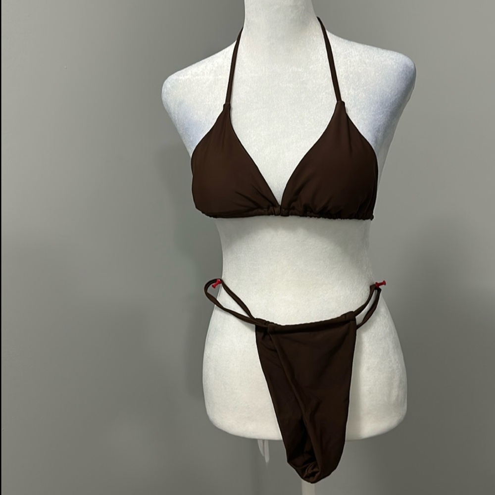Sexy 2pc bikini M, chocolate brown **new**
